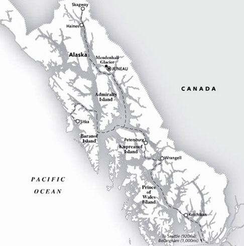 inside passage map