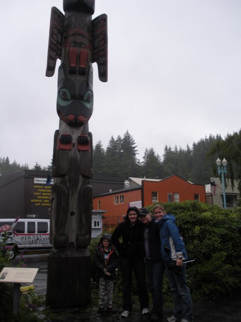 Totems in Ketchikan Park