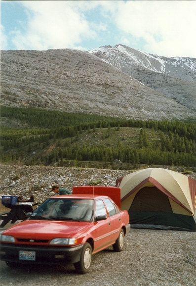 Camping at Summit Pass