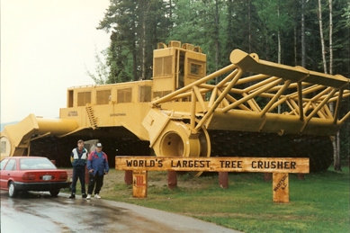 Worlds Largest Tree Crusher