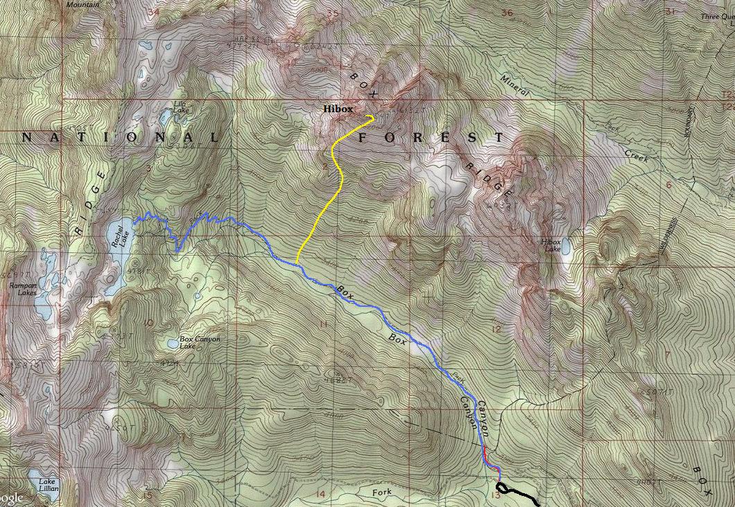 hibox mountain map