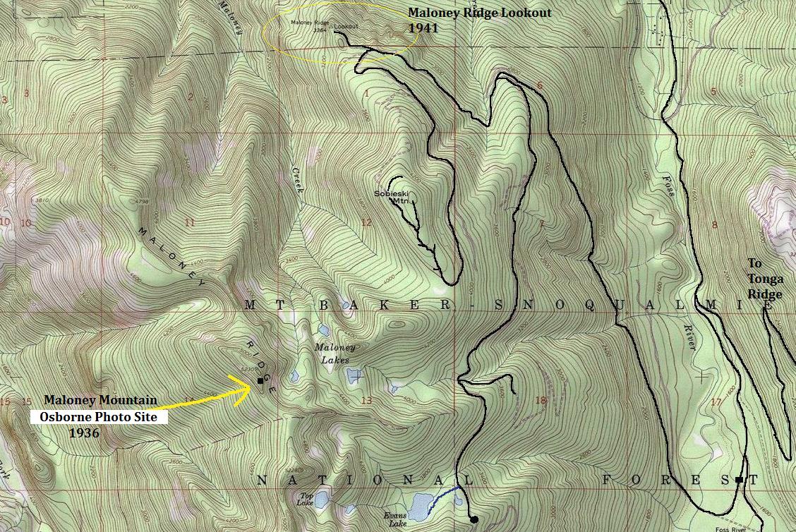 malony ridge map