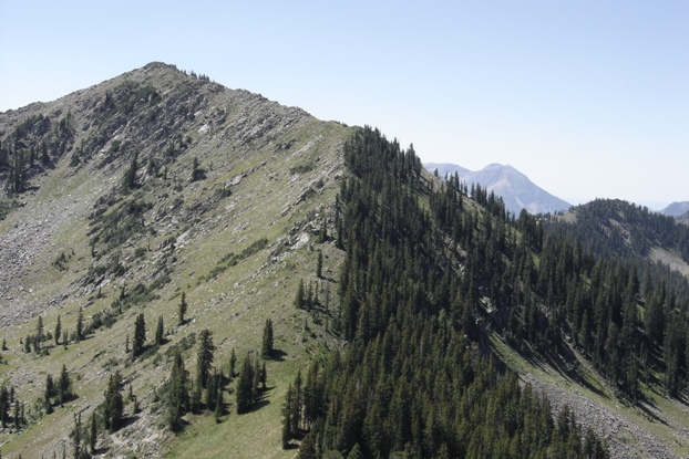 Climbing Clayton Peak - Wasatch Mountains Climbing