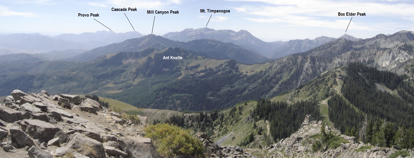 Views from Clayton Peak 