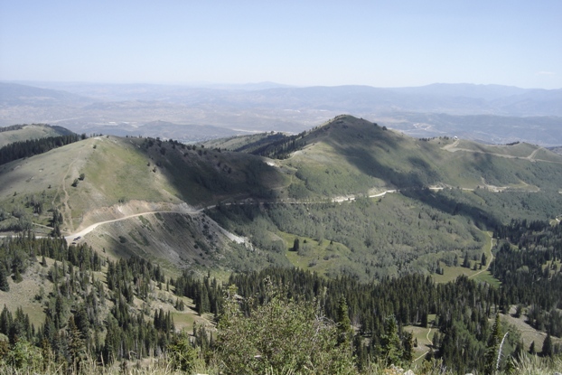 Guardsman Pass road 