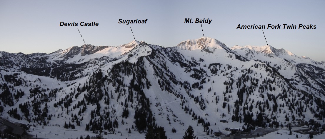 Alta and Snowbird ski area