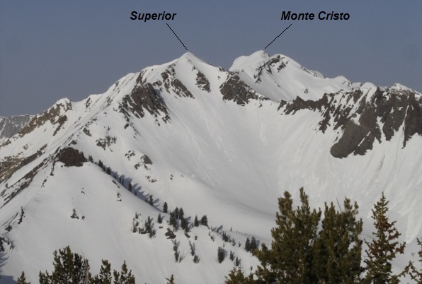 Superior and Monte Cristo Peaks
