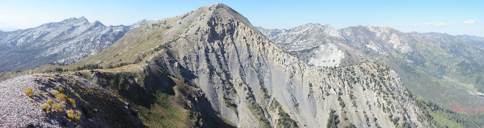 Box Elder Peak from south