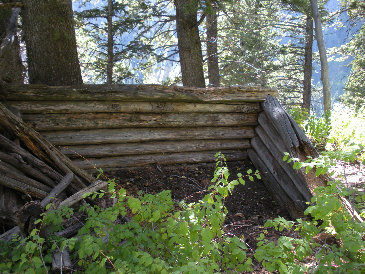 Shelter on Box Elder Trail