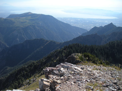 Mahogany Mountain and Dharma Peak