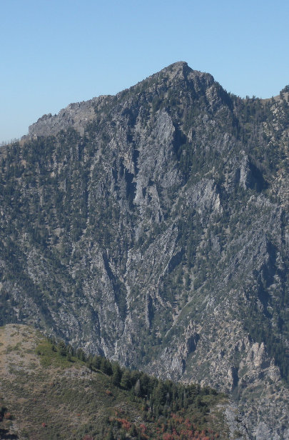 Dharma Peak from Mahogany Mountain