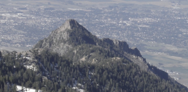 Willow Canyon Peak from Box Elder Peak