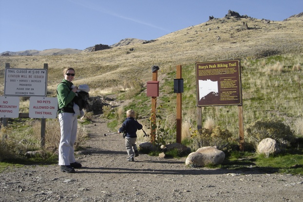 Frary Peak trailhead