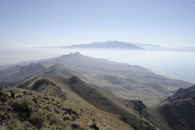 Oquirrh Mtns in distance