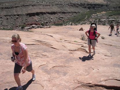 Delicate Arch trail