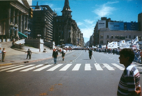 Political Rally at capitol building