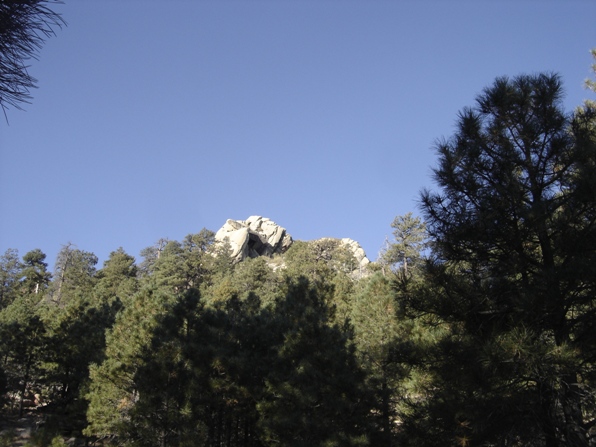 Hualapai summit rocks