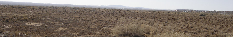 Mount Trumbull from start of road