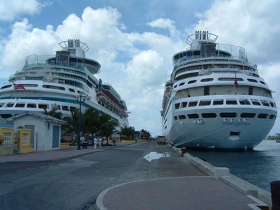 Cruise Ships at dock