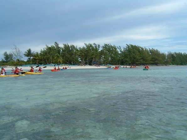 Sea Kayaking on Coco Cay Island
