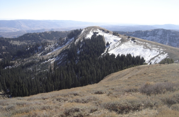 southeast from Logan Peak