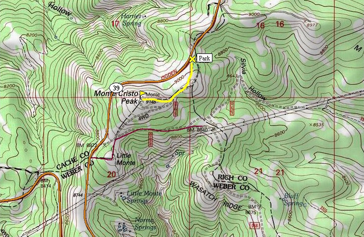 Monte Cristo Map