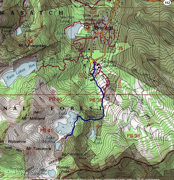 Lake Mary Map