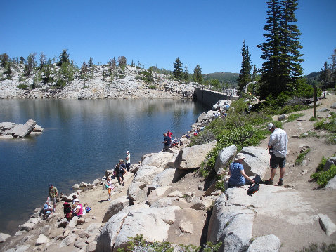 Lake Mary dam