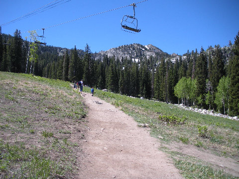 Lake Mary trail views