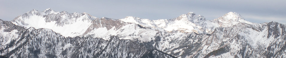 Wasatch Mountains Panoramic View