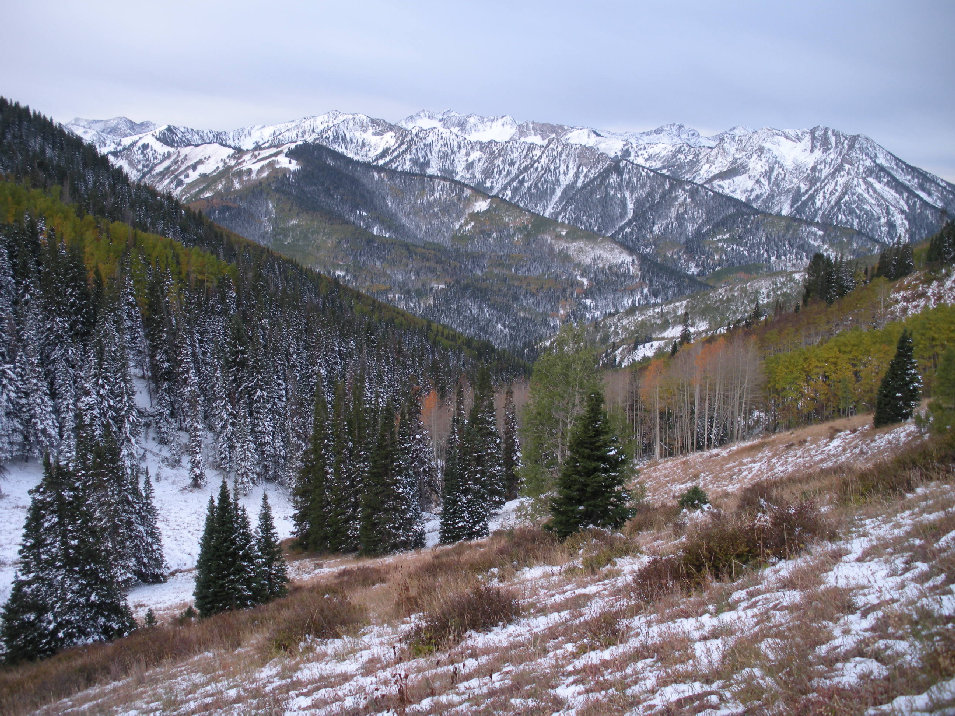 Wasatch Mountains from Beartrap Canyon