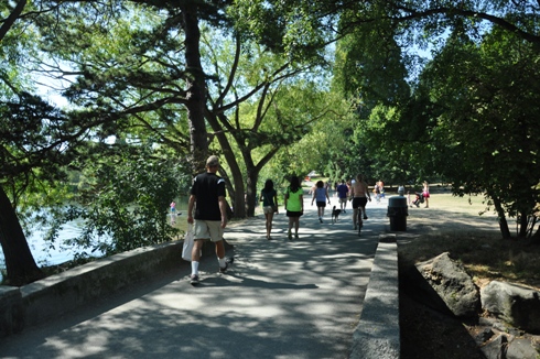 Green Lake walking path