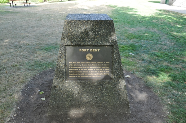 Fort Dent sign