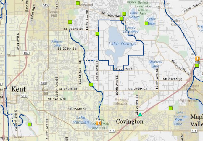 king county trail map