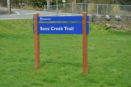 soos creek sign