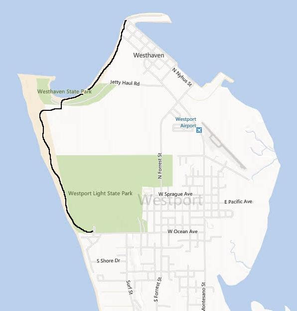 westport dunes trail map