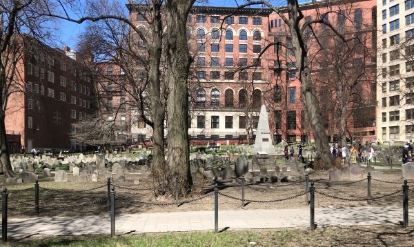 Historic Boston graveyard