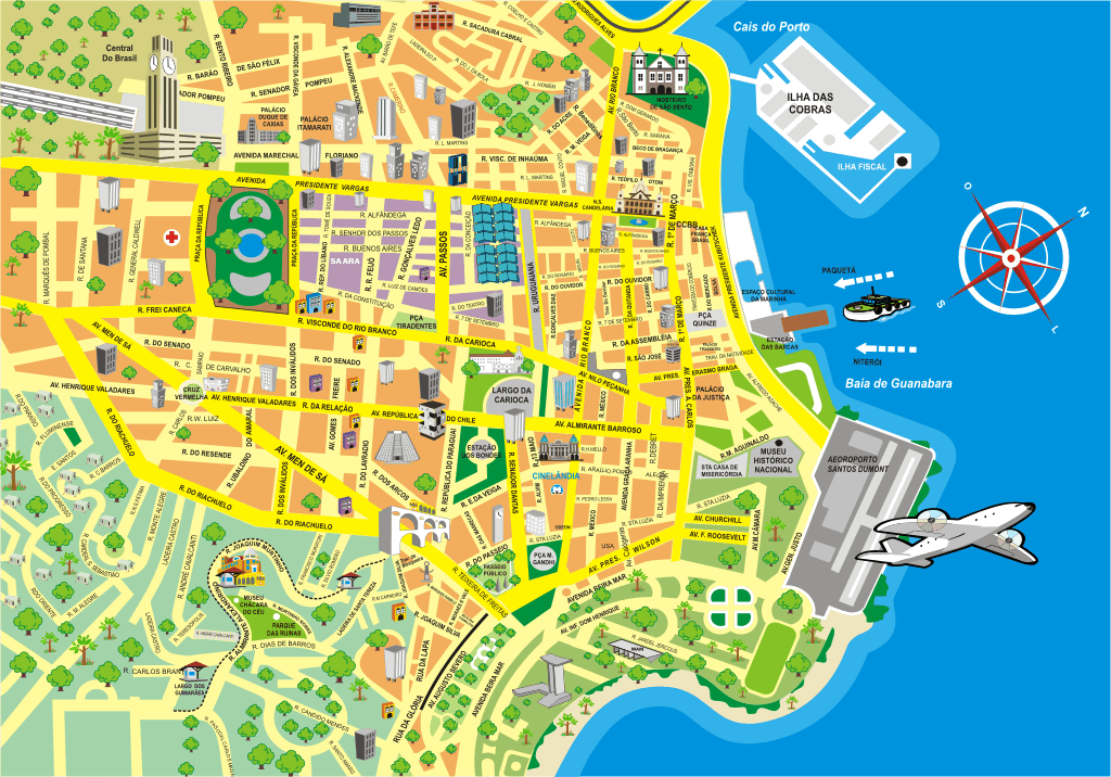 rio centro map