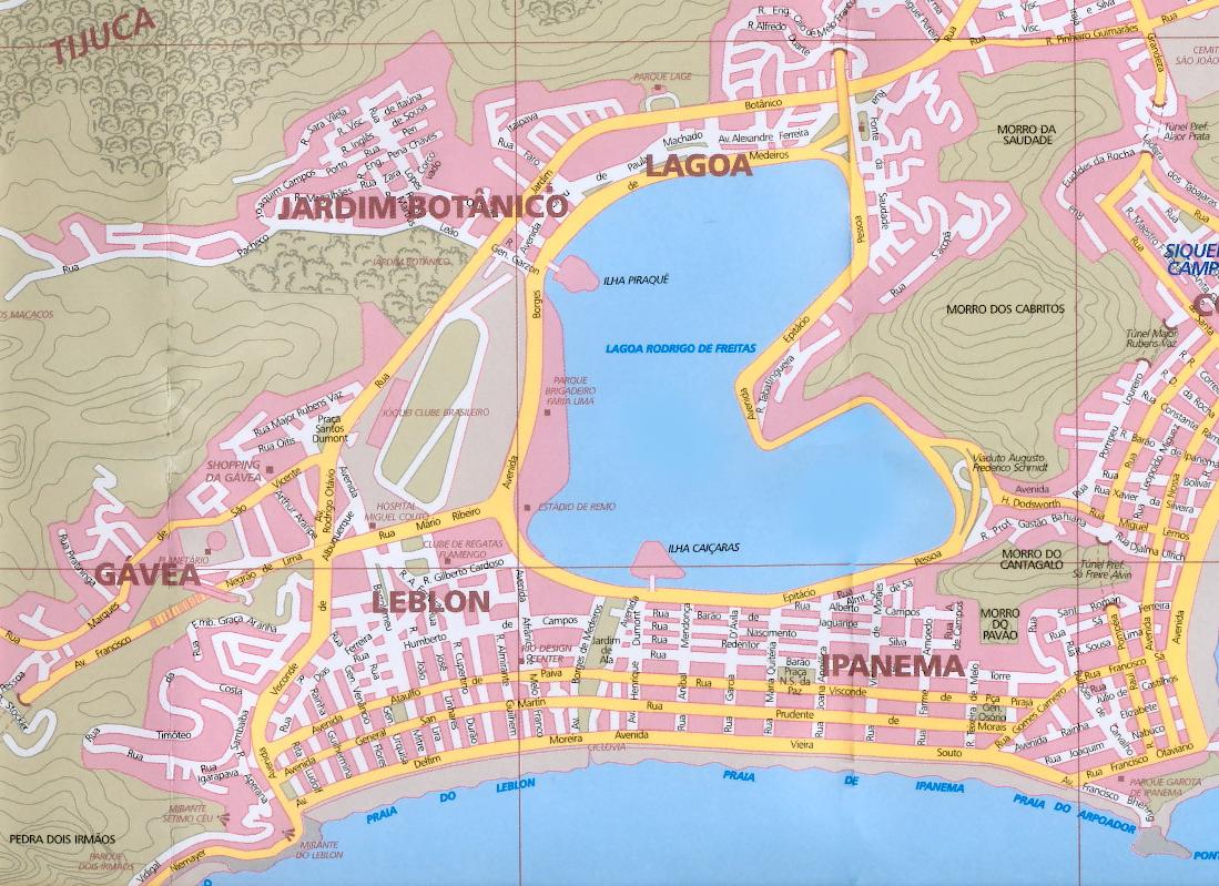 ipanema area map