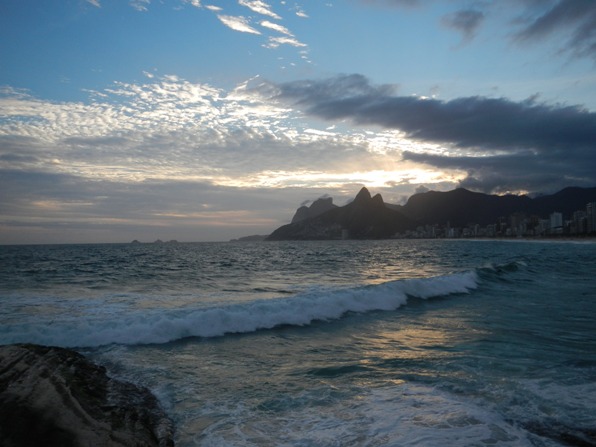 ipanema sunset