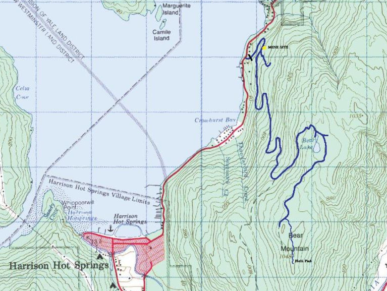 bear mountain map