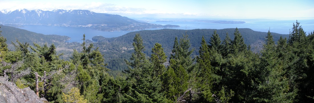 view from Bowen Island
