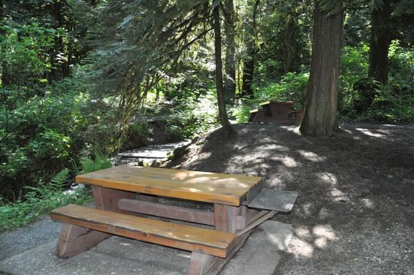 Bridal Veil Falls picnic