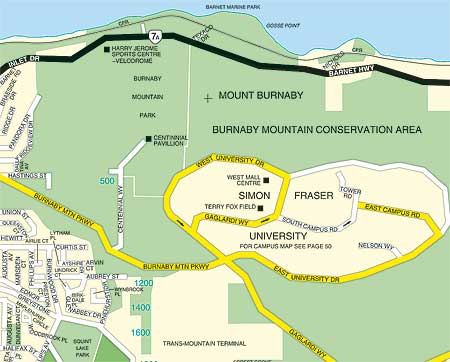 mount burnaby map