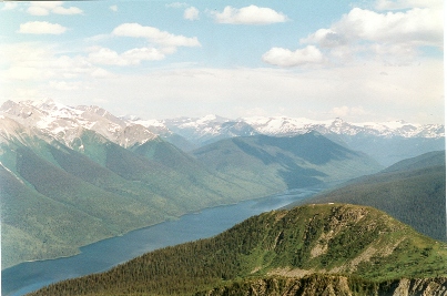 Isaac Lake from Mt. Faulkner
