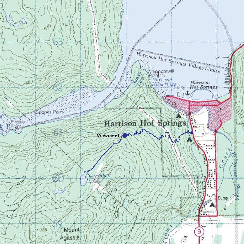 campbell lake trail map