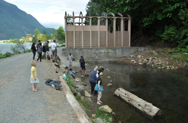 Hot springs source 