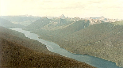 Isaac Lake from Mt. Faulkner