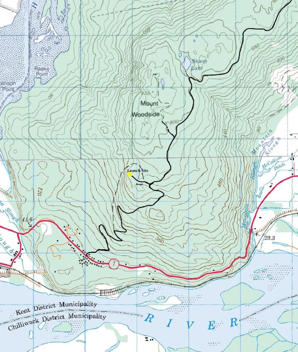 mount woodside map