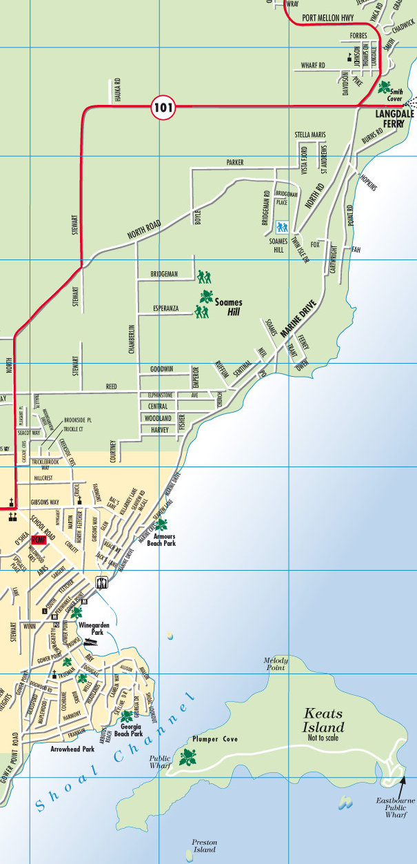 Soames Hill area map